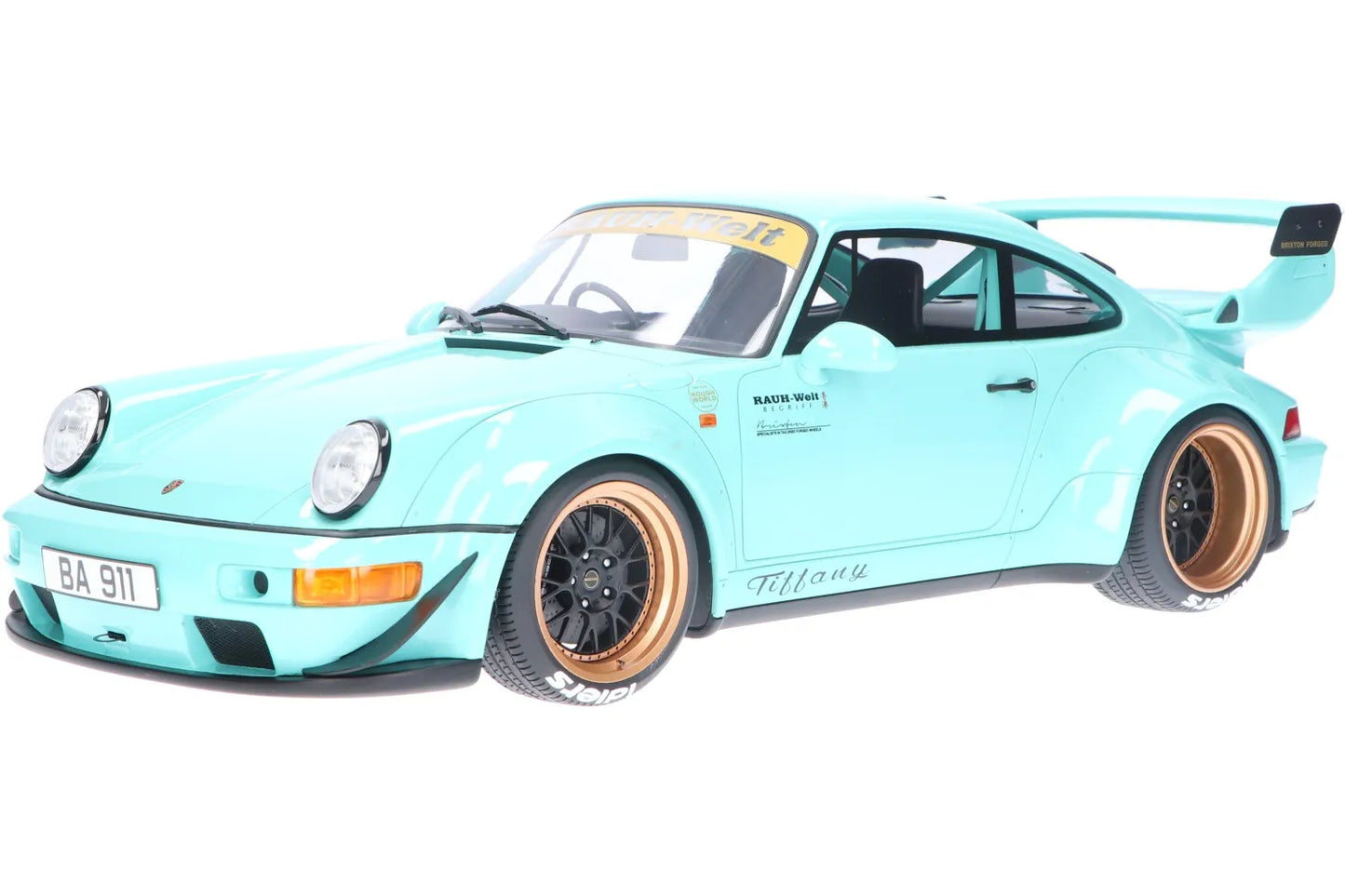 Porsche 911 RWB Rauh-Welt 2020 Tiffany blue - 1/12 GT-Spirit
