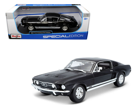 Ford Mustang GTA 1967 Fastback negru - 1/18 Maisto