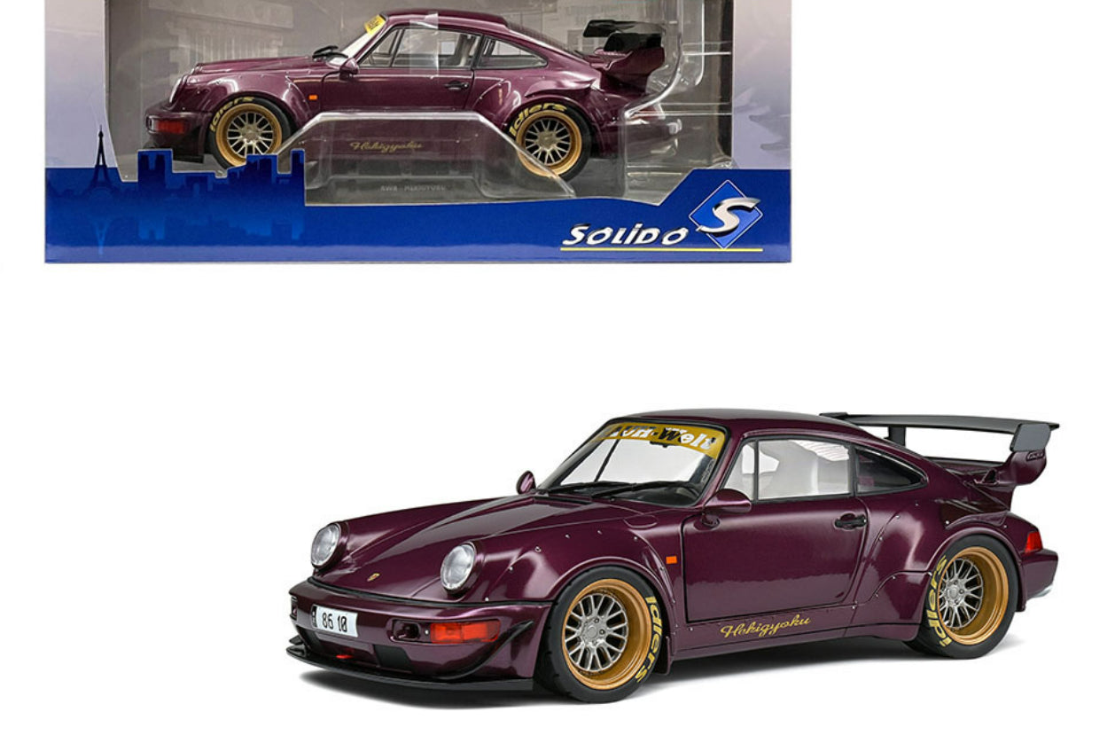 Porsche 911 (964) RWB Hekigyoku 2022 - 1/18 Solido