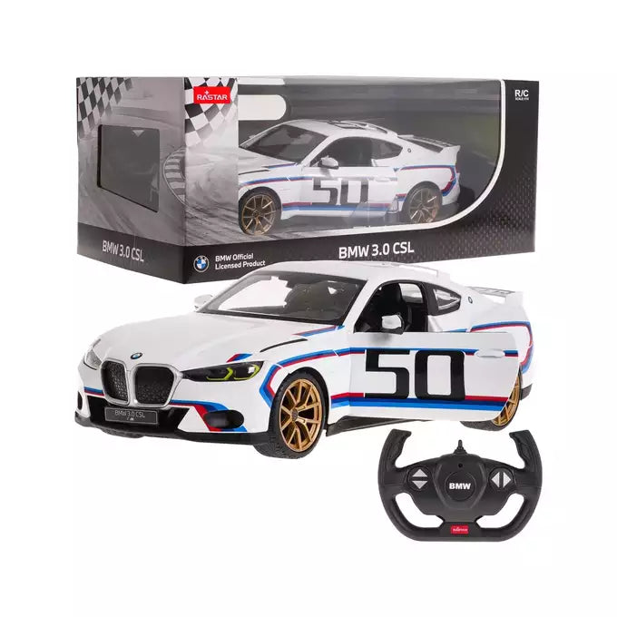 BMW 3.0 CSL #50 cu telecomanda - 1/14 Rastar
