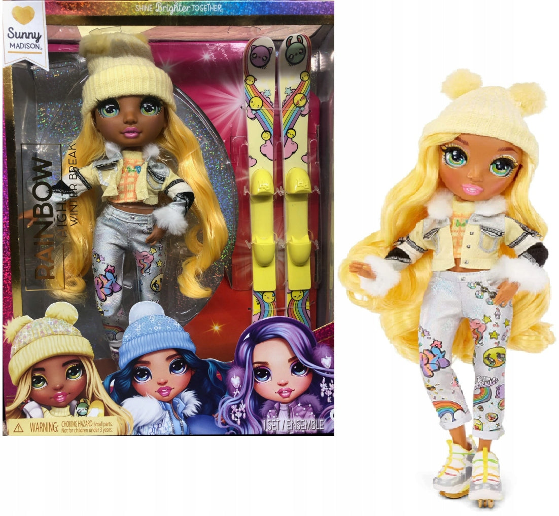 Papusa Rainbow High Winter Break - Sunny Madison 29cm