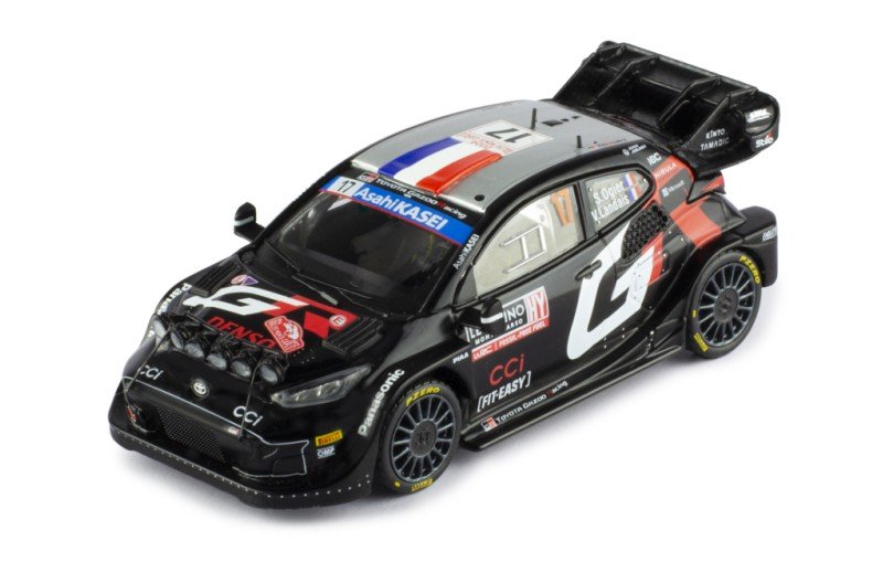 Toyota GR Yaris Rally1 Hybrid #17 Rallye Monte Carlo 2024 - 1/18 IxoModels