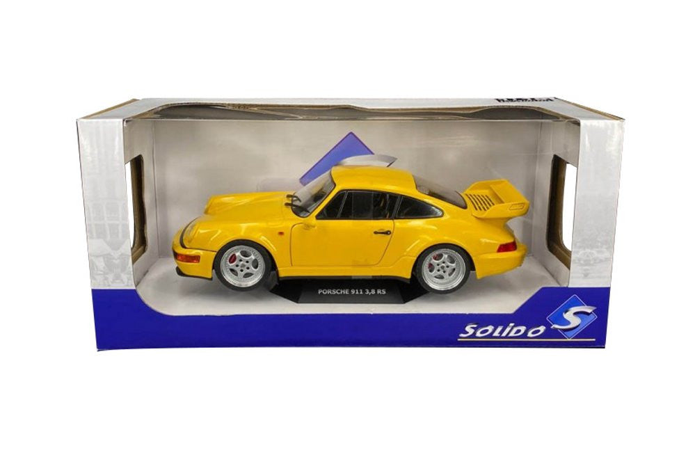 Porsche 911 3.8 RS 1990 galben - 1/18 Solido
