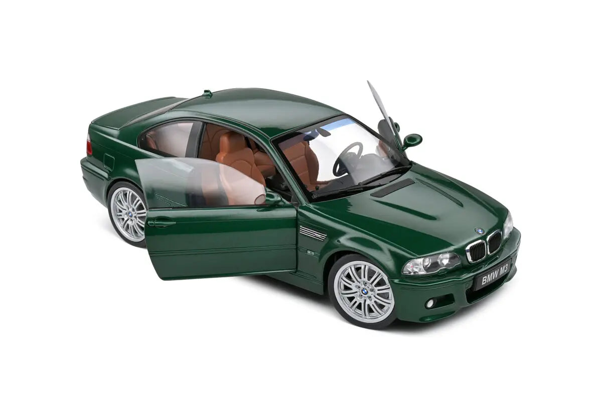 BMW E46 M3 verde 2000 - 1/18 Solido