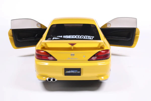 Nissan Silvia S15 Spec-R Aero lightning yellow 1999 - 1/18 Solido