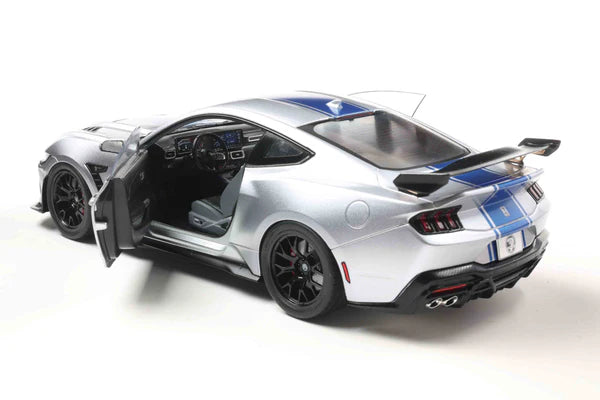 Ford Shelby Mustang Super Snake 2024 gri/albastru - 1/18 Solido