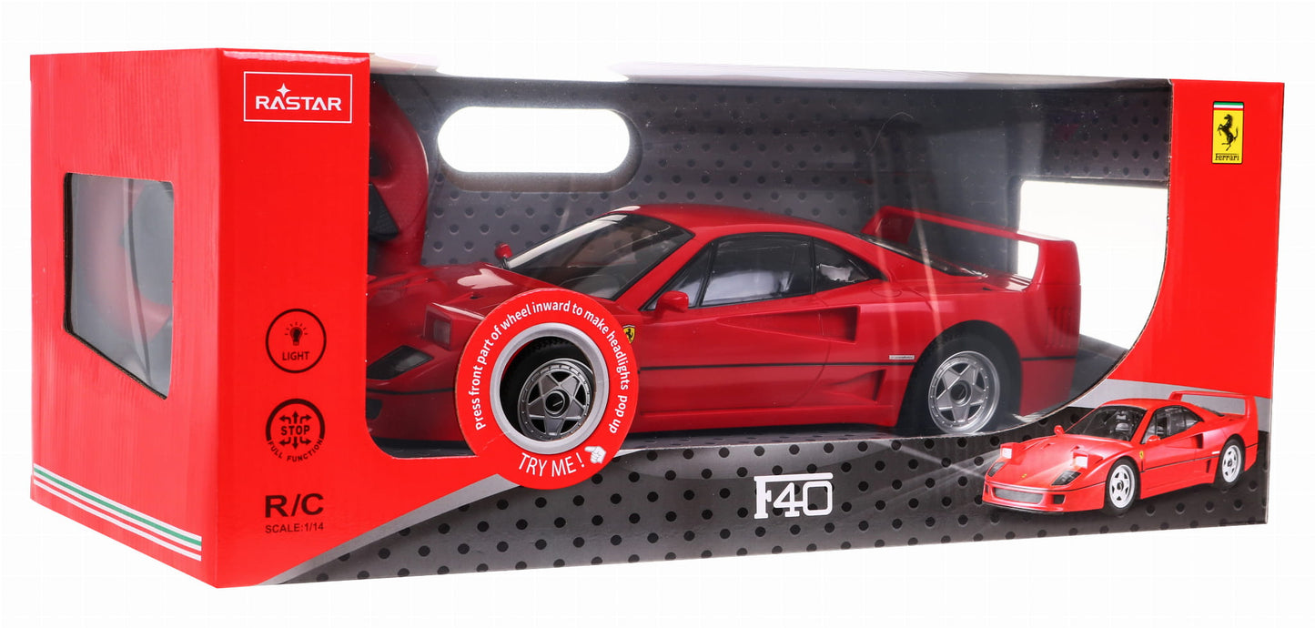 Ferrari F40 cu telecomanda - 1/14 Rastar