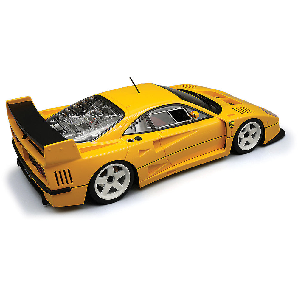 Ferrari F40 galben Editie limitata 40pcs cu vitrina plexiglass - 1/18 Tecnomodel