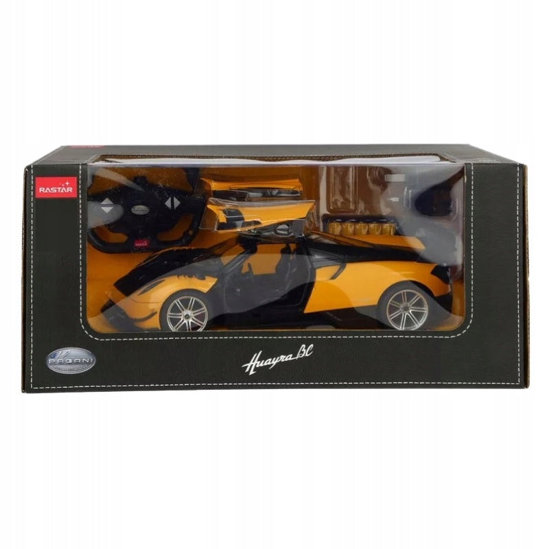 Pagani Huayra BC galbena cu telecomanda - 1/14 Rastar