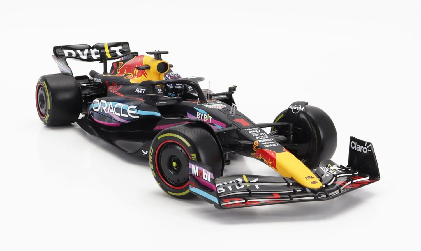 Formula 1 Max Verstappen Red Bull RB19 #1 Winner Miami GP - 1/18 Bburago