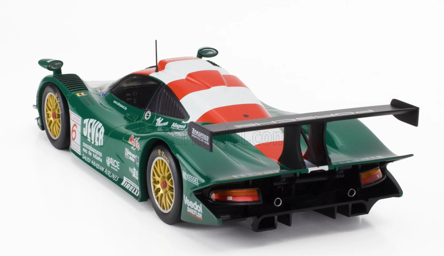 Porsche 911 GT1 #6 3rd FIA GT Championship Silverstone 1998 Bartels, Hahne - 1/18 Werk83