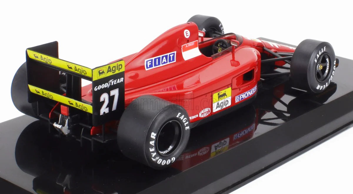Formula 1 Ferrari F1-91 Alain Prost 1991 #27 cu vitrina - 1/24 Altaya