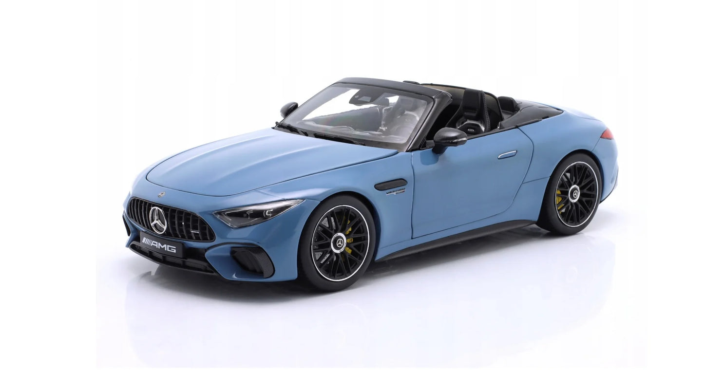 Mercedes SL 63 AMG albastru 1/1000pcs - 1/18 IScale