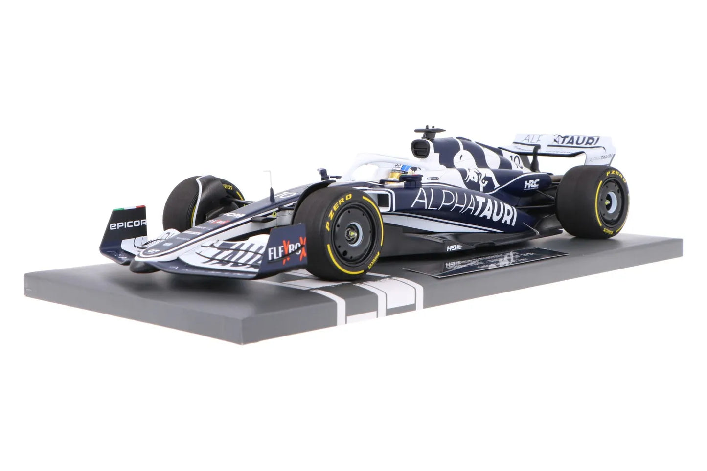 Formula 1 Scuderia Alpha-Tauri AT03 Pierre Gasly Bahrain GP 2022 - 1/18 Minichamps