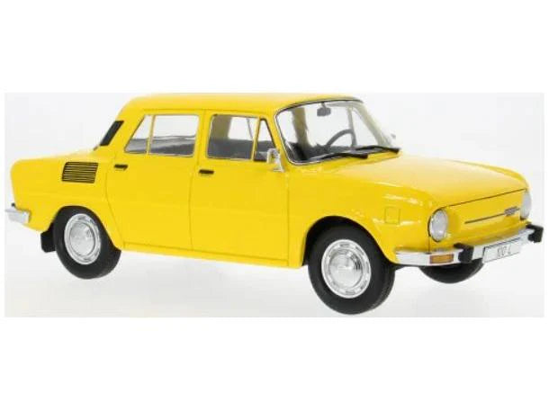 Skoda 100 galbena - 1/18 Model Car Group