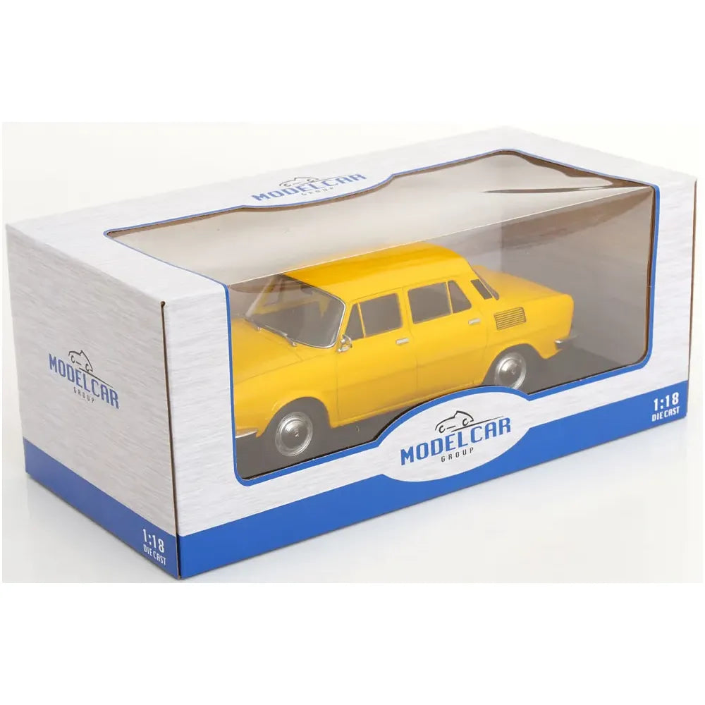 Skoda 100 galbena - 1/18 Model Car Group