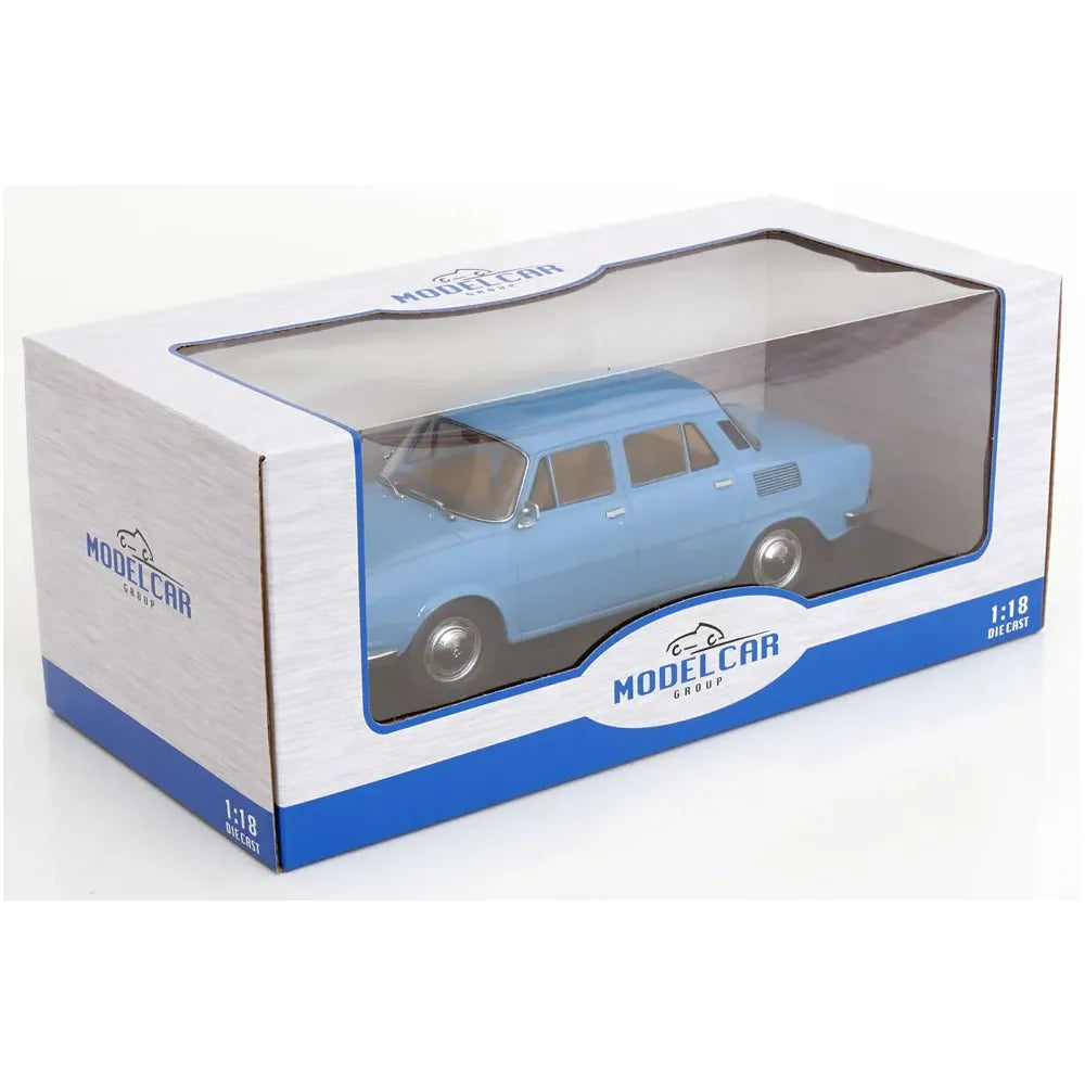 Skoda 100 albastra - 1/18 Model Car Group