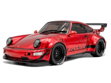 Porsche 911 (964) RWB rosu metalic - 1/18 Solido