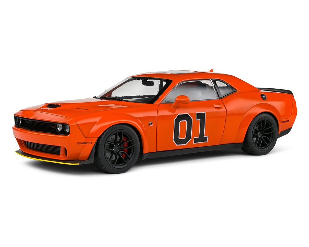 Dodge Challenger R/T Scat Pack Widebody Hazzard Tribute 2023 - 1/18 Solido