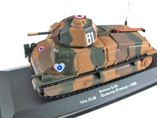 Tanc Somua S-35 Quesnoy France 1940 - 1/43 Atlas