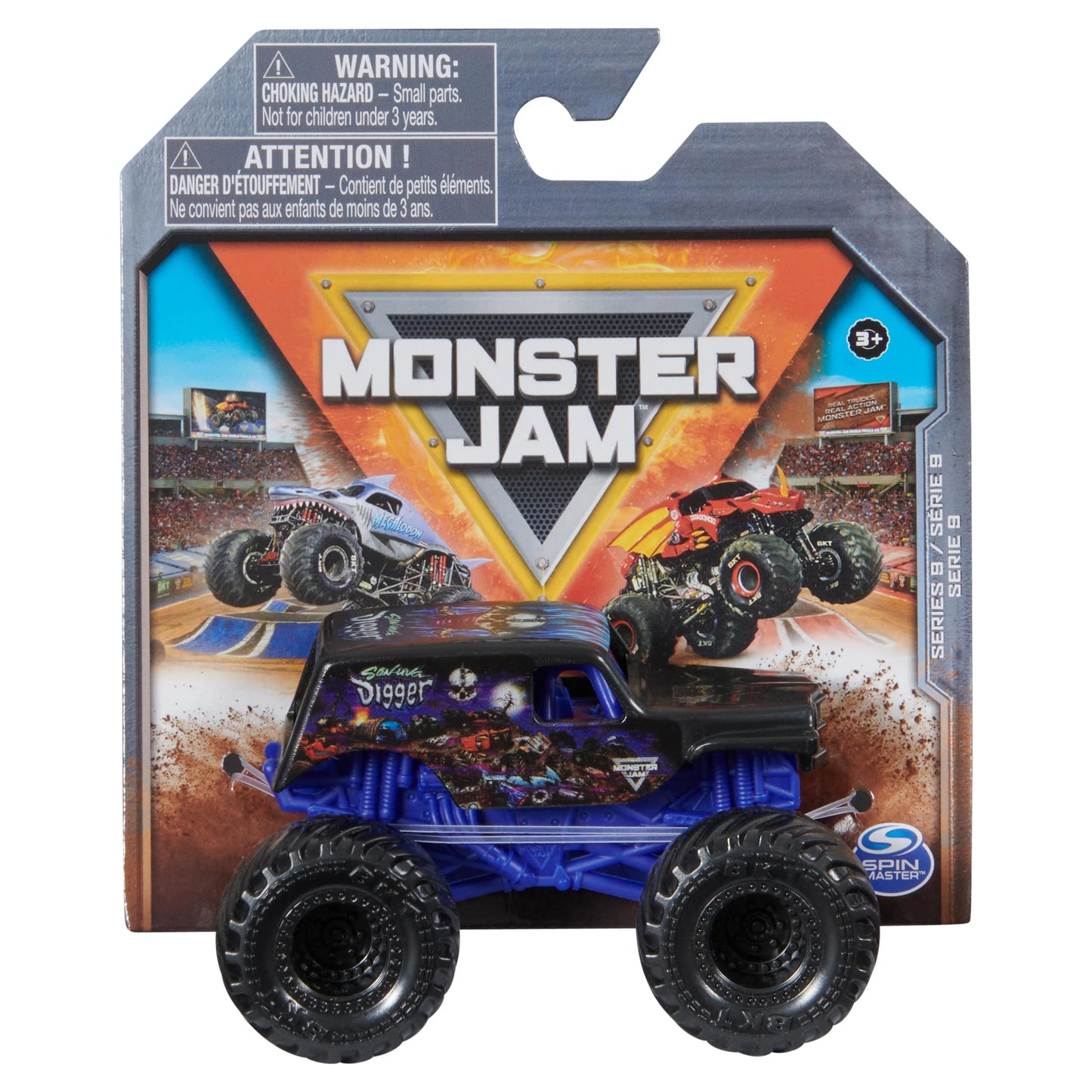 Masinuta Monster Jam Son-Uva Digger - 1/70