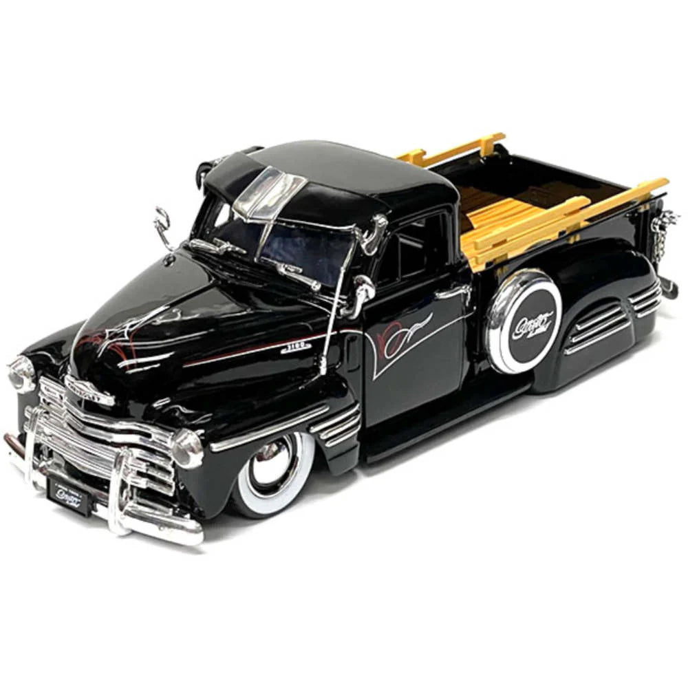 Chevrolet Pickup 1951 negru - 1/24 Jada