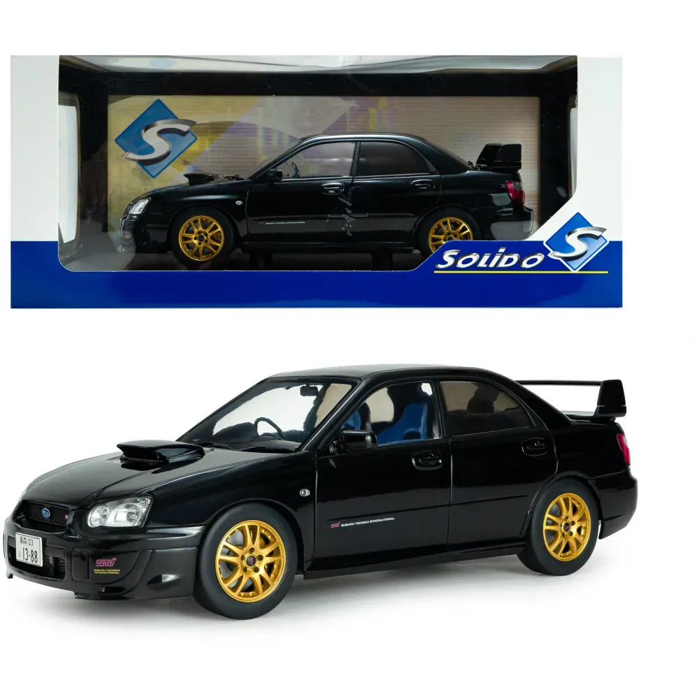 Subaru Impreza WRX STI negru - 1/18 Solido