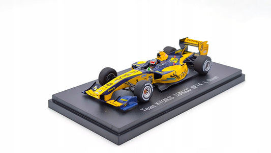 Formula 1 Team Kygnus Sunoco SF14 L.Duva I cu vitrina plexiglass - 1/43 Ebbro