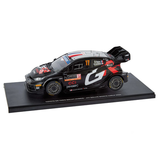 Toyota GR Yaris Rally1 Hybrid #17 Rallye Monte Carlo 2024 - 1/18 IxoModels