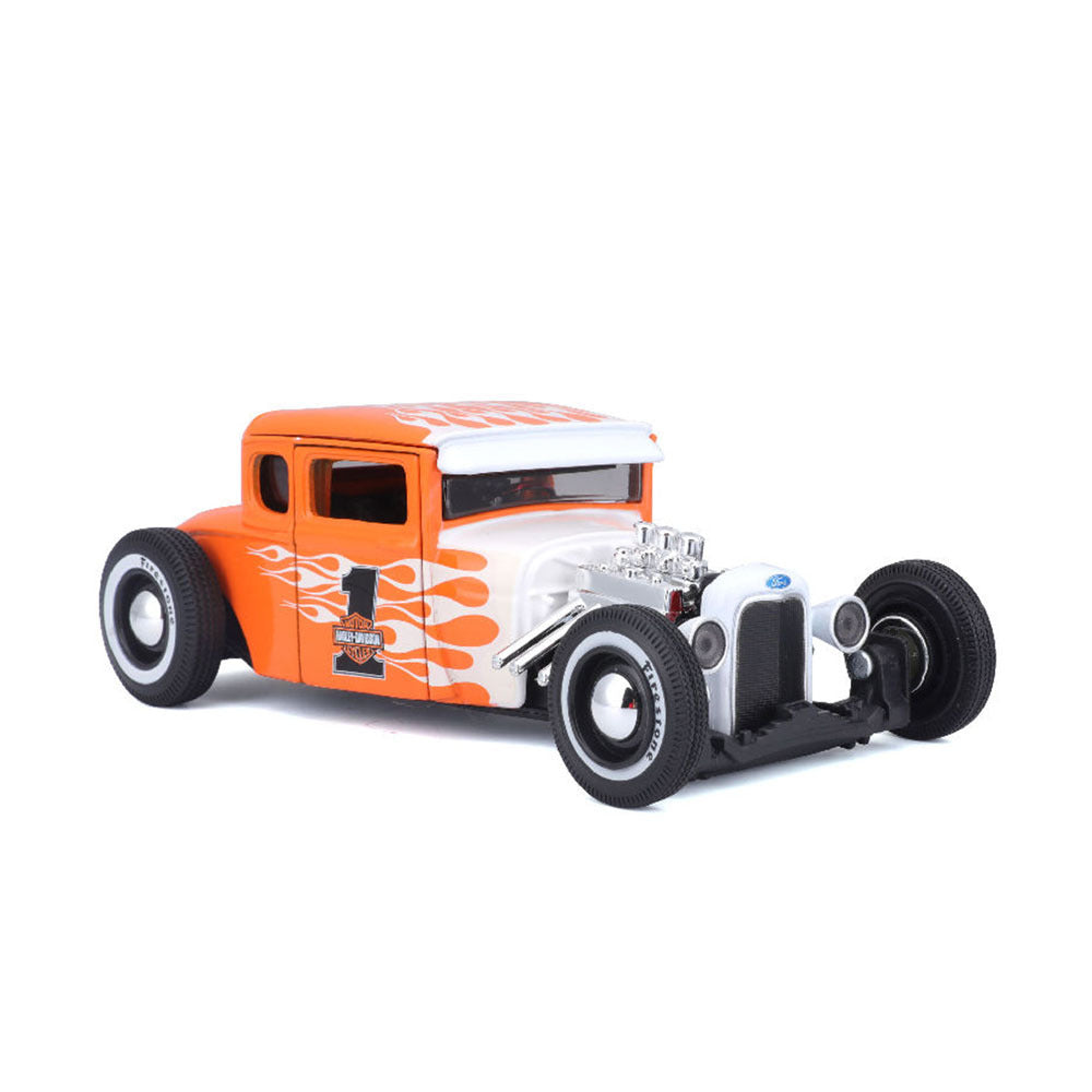 Ford Model A 1929 Harley-Davidson - 1/24 Maisto
