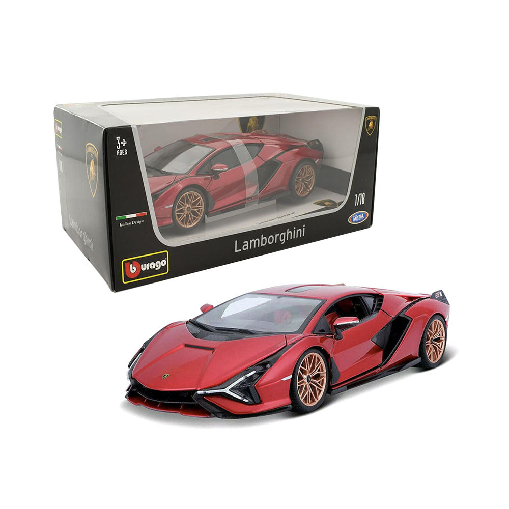 Lamborghini Sian rosu - 1/18 Bburago