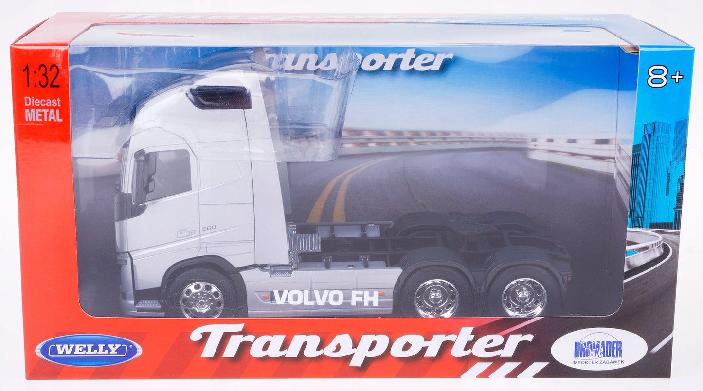 Camion Cap tractor Volvo FH gri - 1/32 Welly