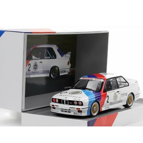BMW M3 E30 #2 DTM Champion 1987 Eric van de Poele - 1/18 Werk83