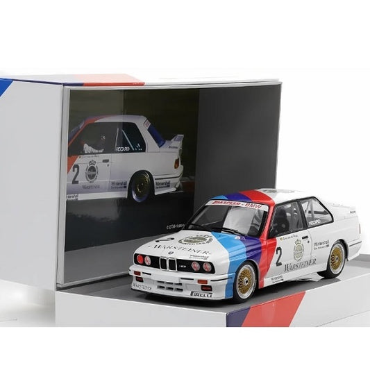 BMW M3 E30 #2 DTM Champion 1987 Eric van de Poele - 1/18 Werk83