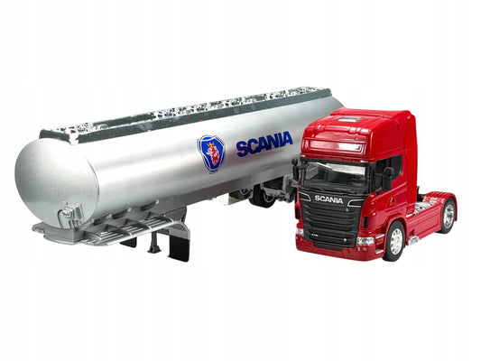 Camion Cap Tractor Scania cu remorca-cisterna - 1/32 Welly