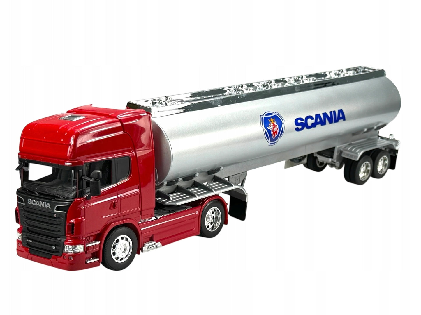 Camion Cap Tractor Scania cu remorca-cisterna - 1/32 Welly