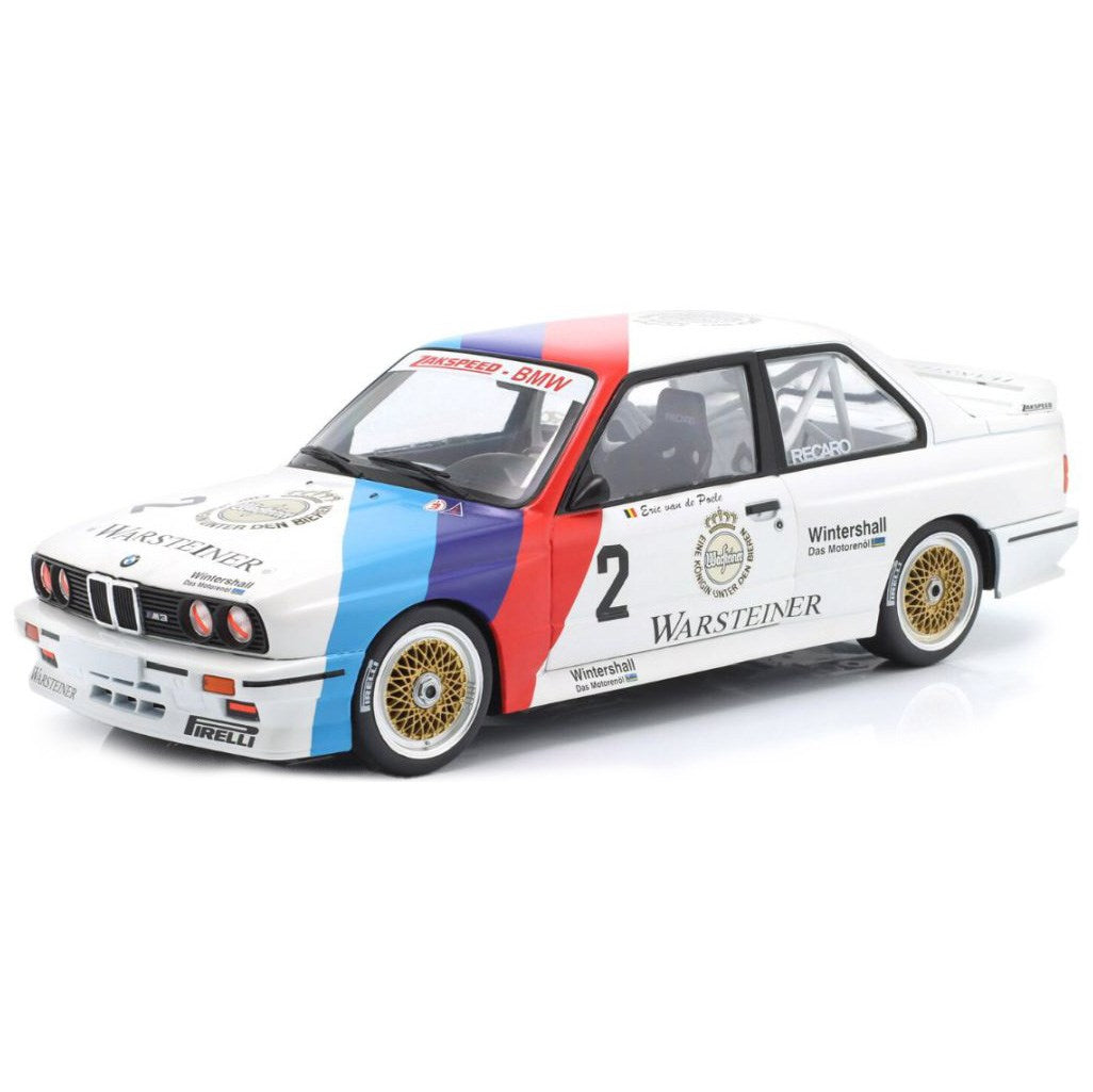 BMW M3 E30 #2 DTM Champion 1987 Eric van de Poele - 1/18 Werk83