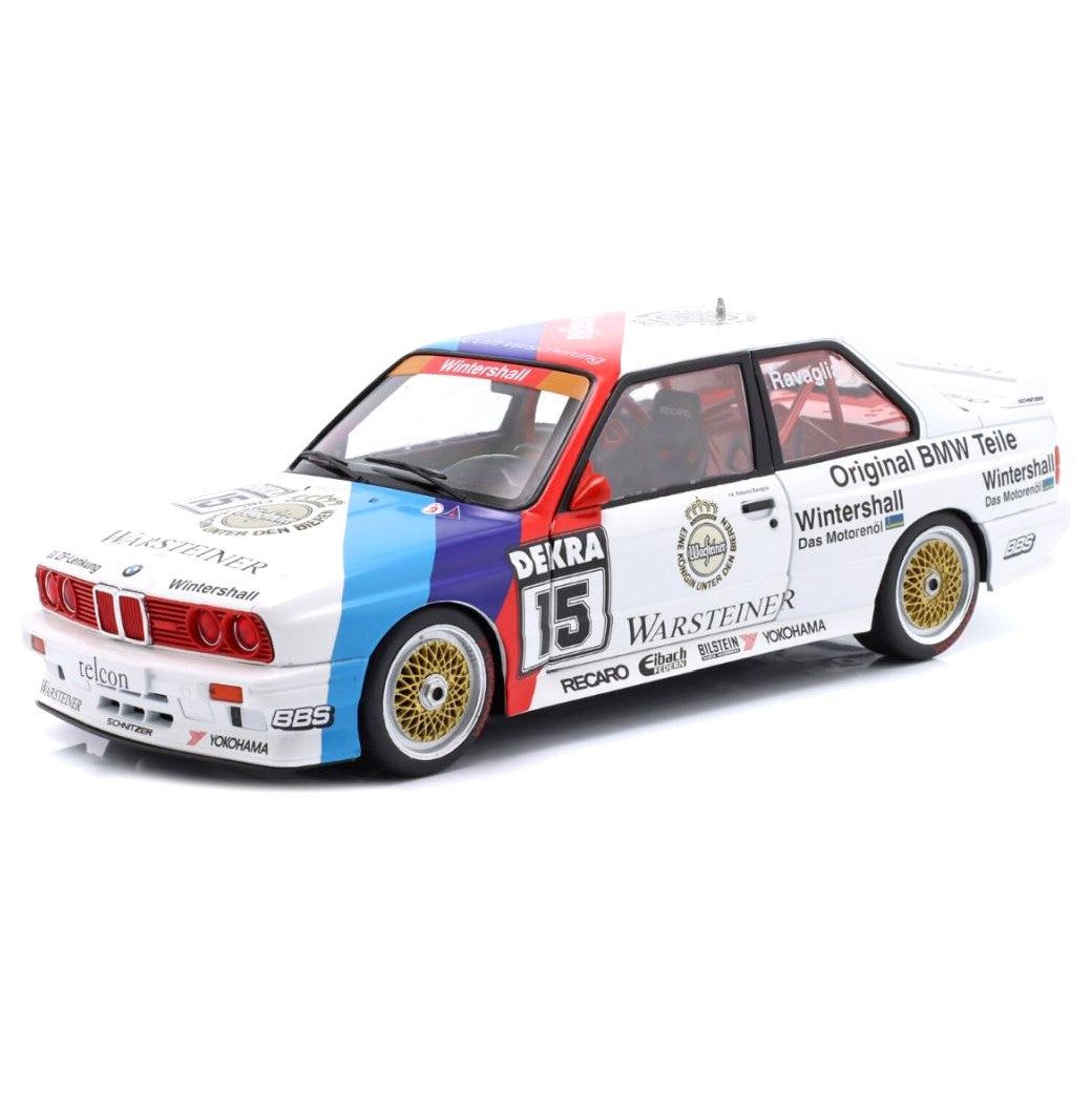 BMW M3 E30 #15 DTM Champion 1989 Roberto Ravaglia - 1/18 Werk83
