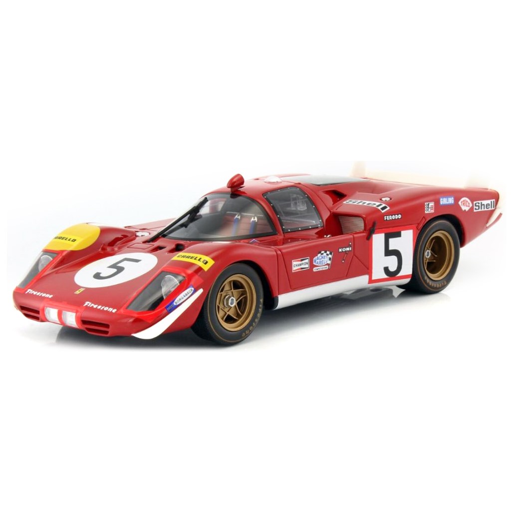 Ferrari 512S #5 Le Mans 24h 1970 rosu - 1/18 Werk83