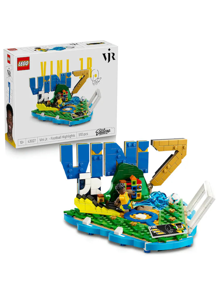 LEGO Editions  Vini Jr. 43027 – Momente importante din fotbal (510 piese)
