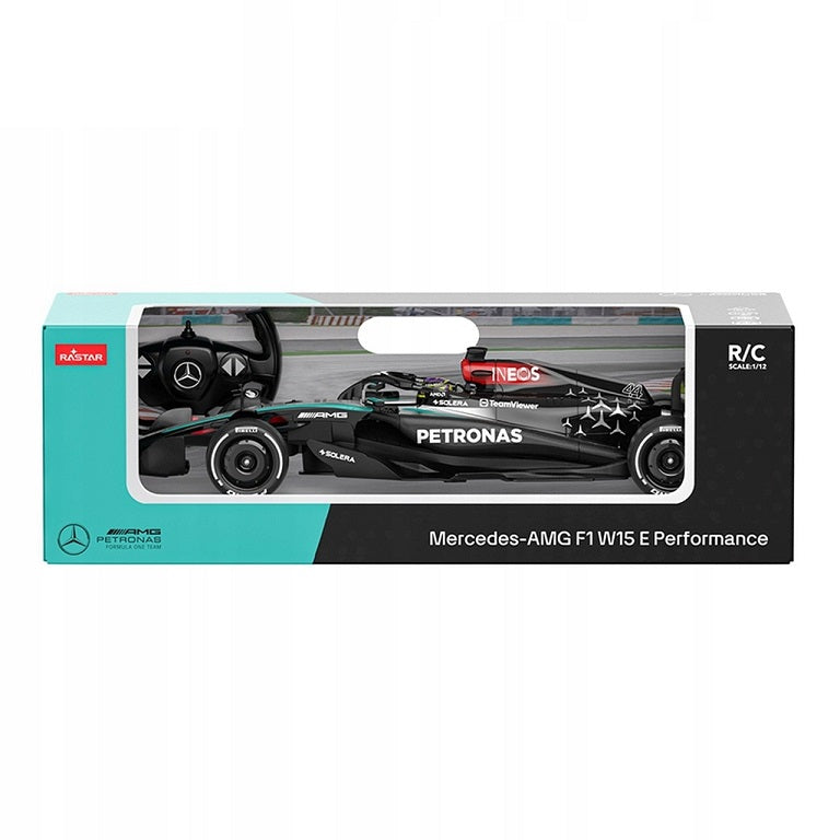 Masinuta Formula 1 Mercedes-AMG F1 W15 E Performance cu telecomanda - 1/12 Rastar