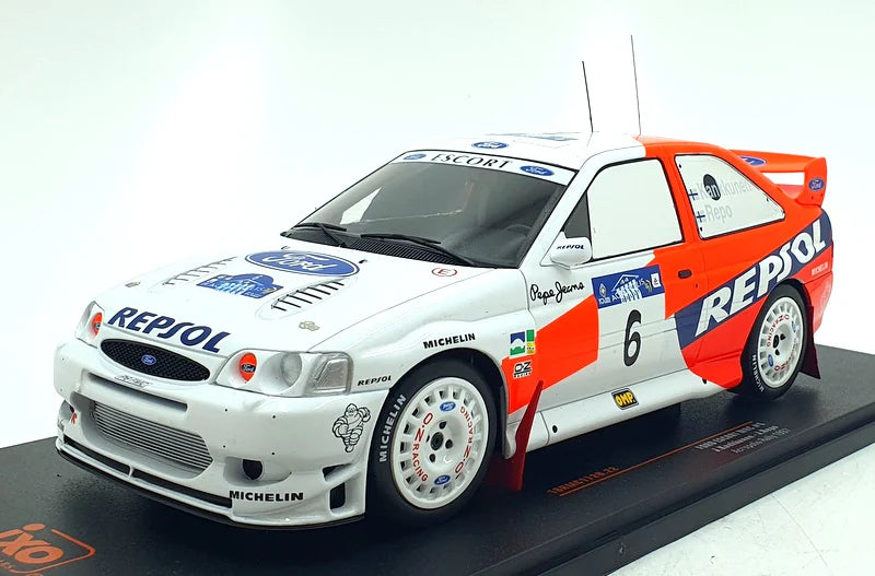Ford Escort WRC #6 Acropolis Rally 1997 #6 - 1/18 Ixo Modelcars