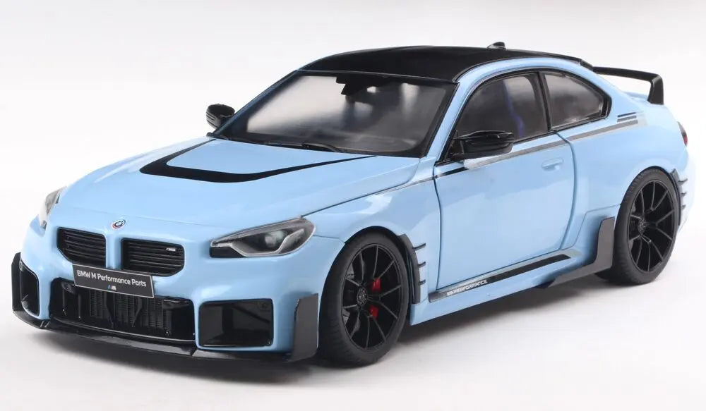BMW M2 Performance Parts 2024 bleu - 1/18 Solido