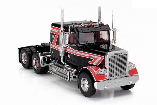 Camion cap tractor Freightliner FLC 120 64 T 1977 cu vitrina plexiglass - 1/43 Ixo Modelcars