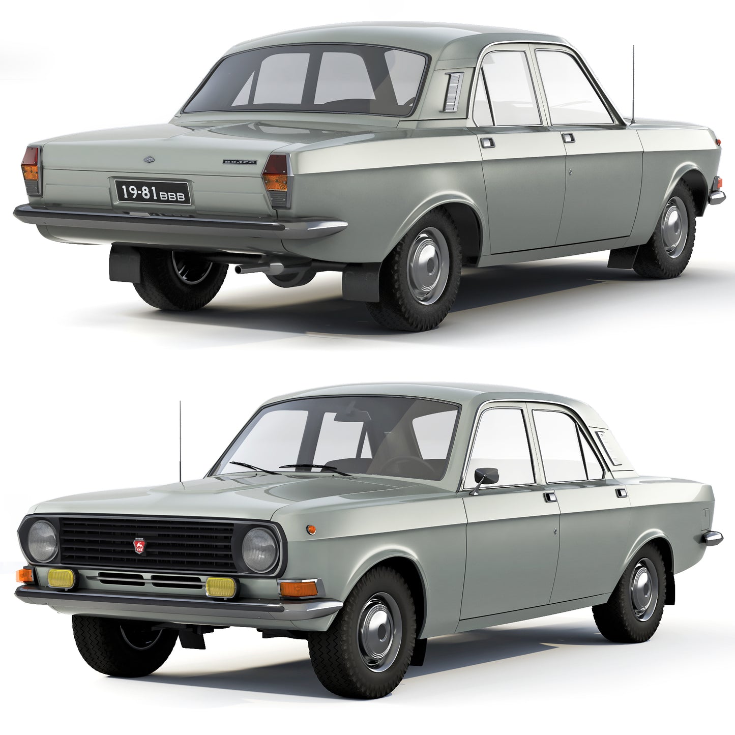 Volga M24-10 gri - 1/18 Model Car Group