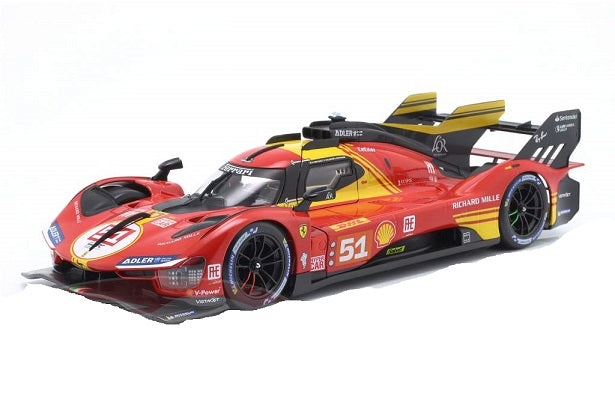 Ferrari 499P #51 2024 WEC Qatar 1812km  - 1/18 Bburago