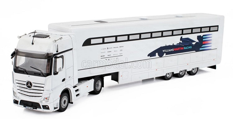 Macheta Camion Mercedes-Benz Actros MP4 Renntransporter Williams Martini Racing - 1/43 Premium Collectibles
