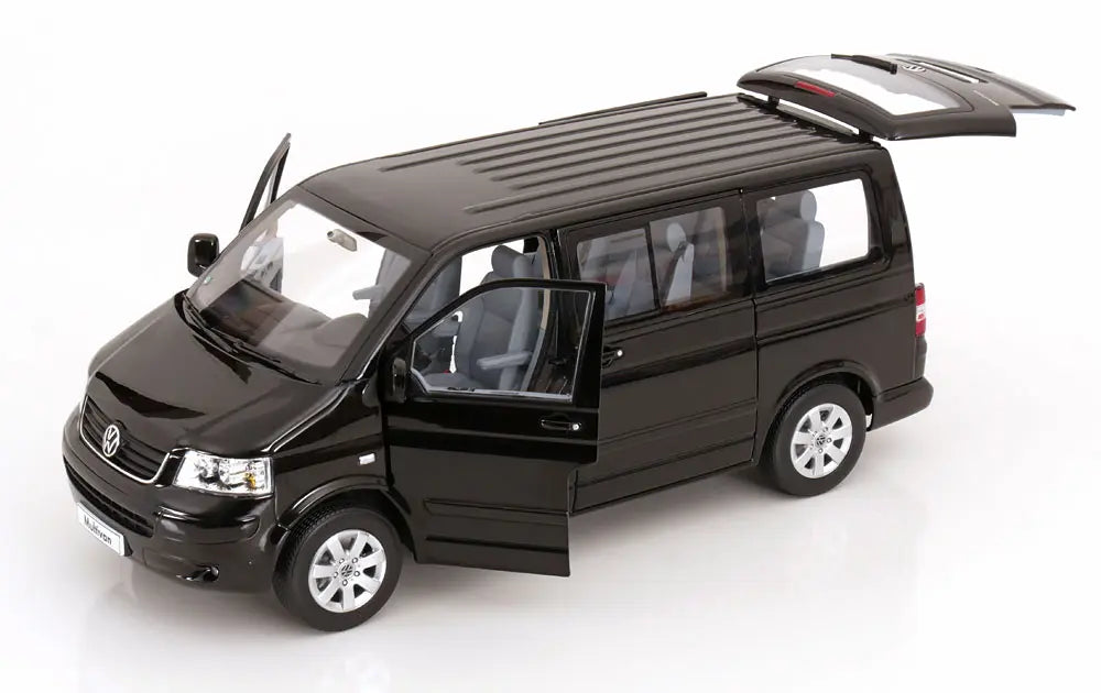 Volkswagen Multivan T5 2003 negru 1/1000pcs - 1/18 Norev
