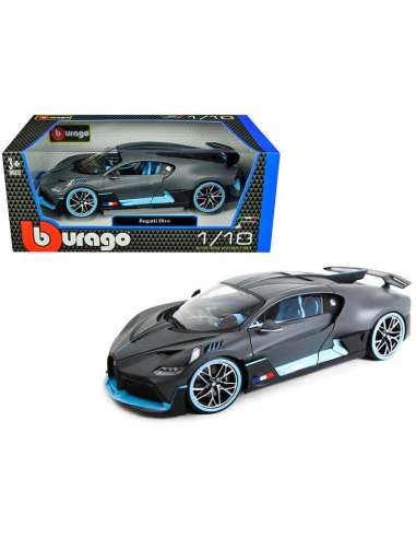 Bugatti Divo gri/bleu - 1/18 Bburago