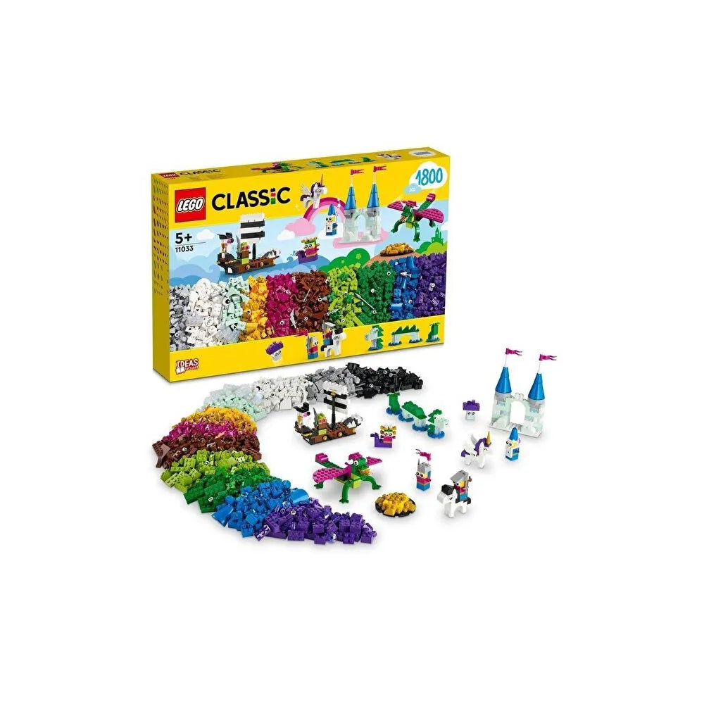 LEGO Classic  11033 - Universul fanteziei creative  (1800 piese)